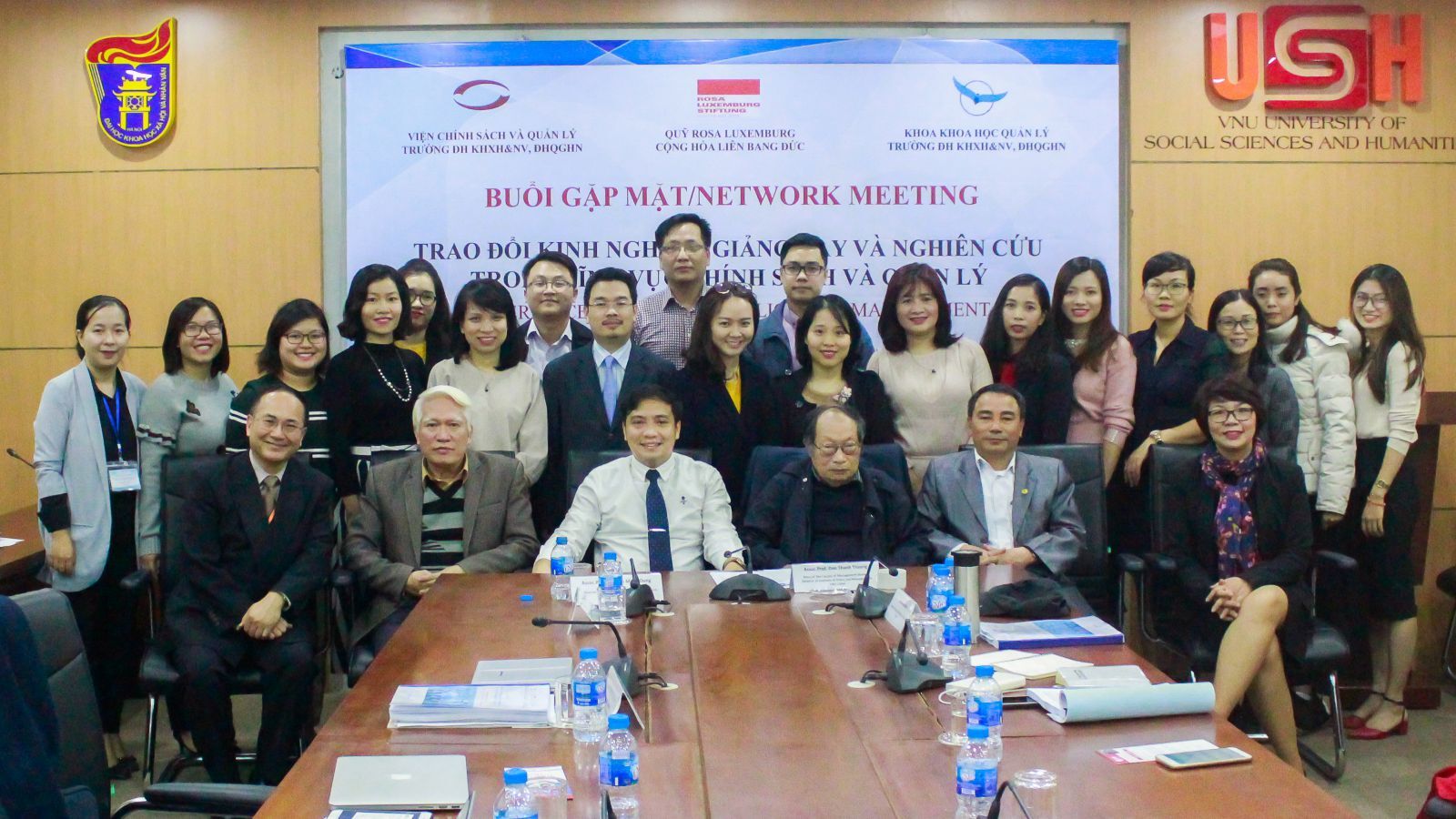 Buổi gặp mặt Trao đổi kinh nghiệm giảng dạy và nghiên cứu trong lĩnh vực Chính sách và Quản lý